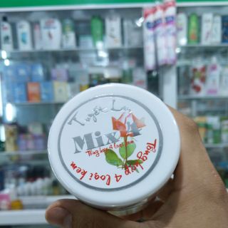 Kem mix4 tuyết lan trắng da