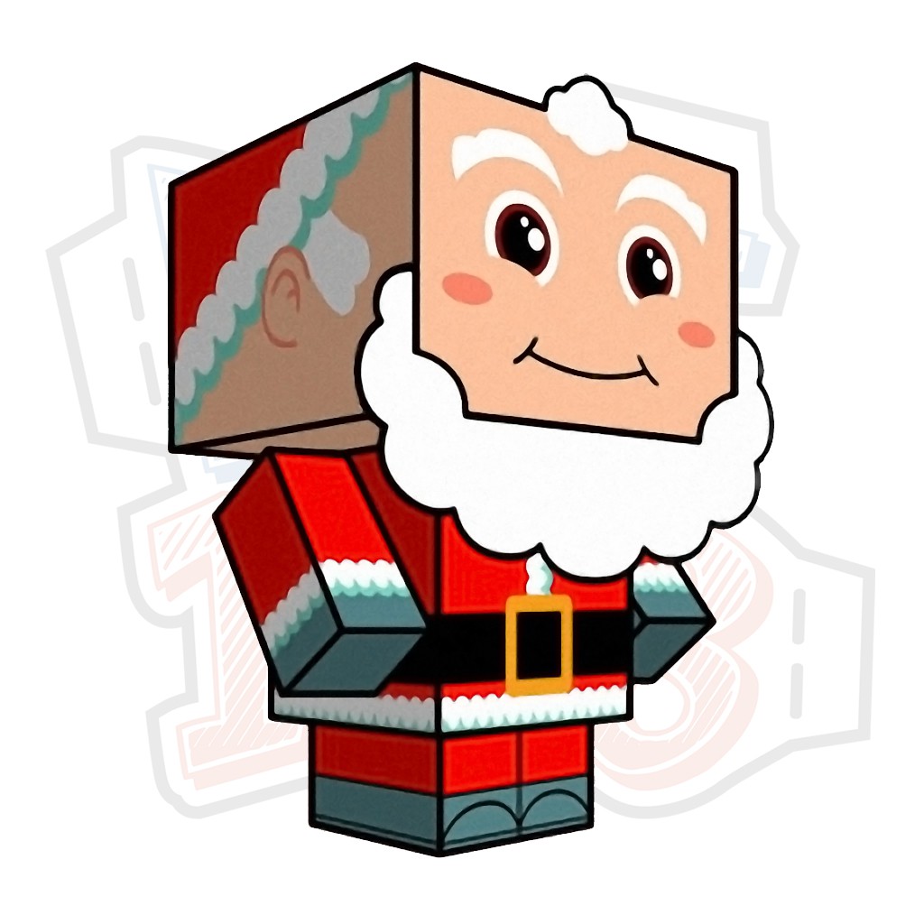 Mô hình giấy Giáng Sinh Noel Santa (Christmas Clone)