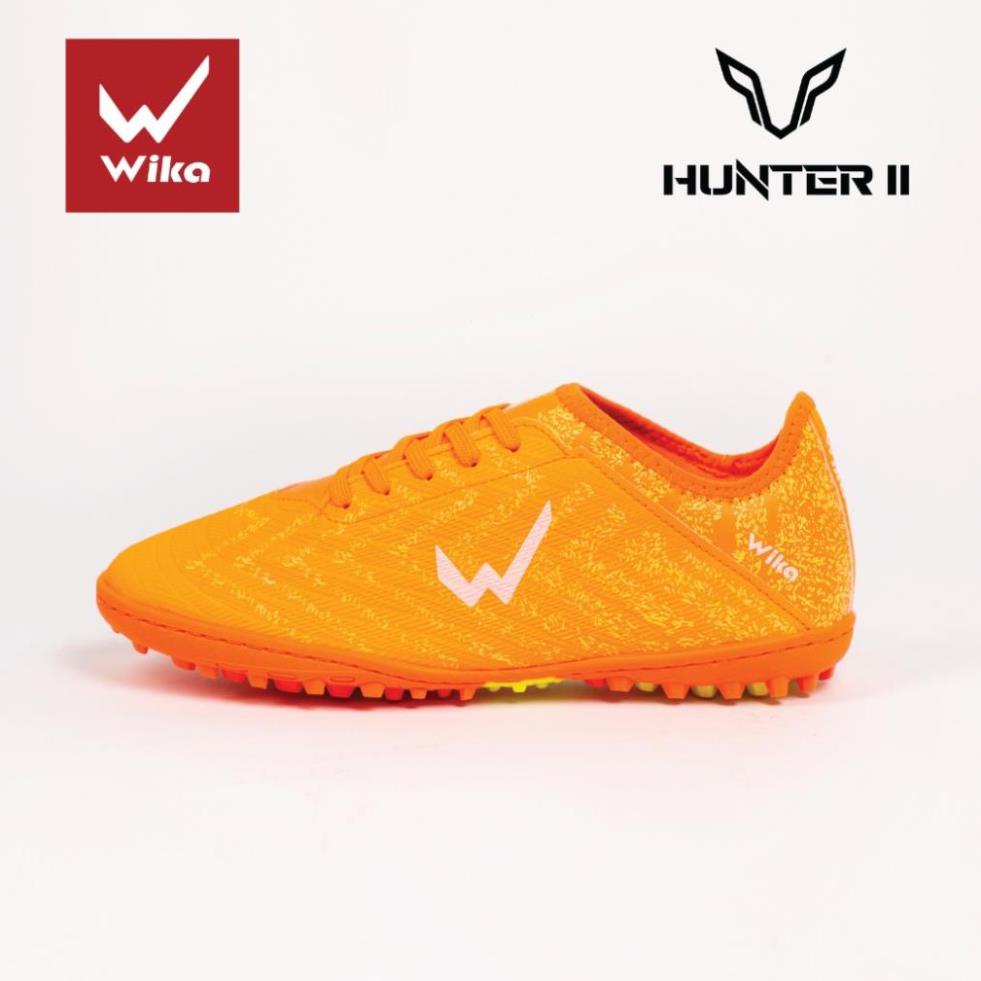 Free Ship - Giày đá bóng nam sân cỏ nhân tạo Wika Hunter II chính hãng, đường vân nổi bật sắc nét, đế TF thế hệ mới.