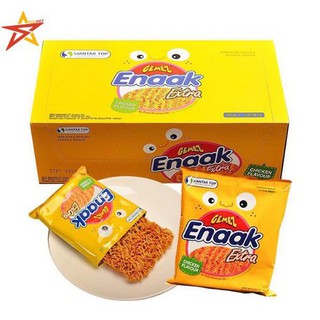 Thùng 24 gói Mì ăn sống snack Enaak vị gà 30g