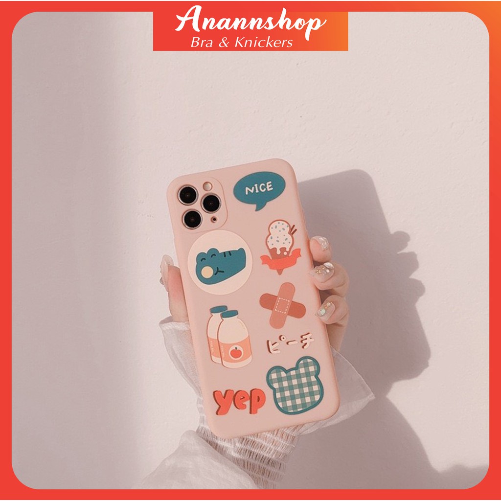 Ốp Lưng Iphone dẻo Croccodie Nice 7plus/8/8plus/x/xs/xs max/11/11pro/11 promax/12 /12pro/12 pro max
