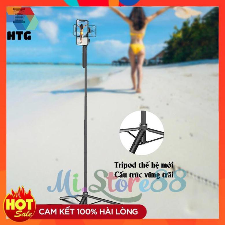 Gậy Chụp Hình Selfie Có Chống Rung, Siêu Dài, Quay Video Livestream - Tiktok, Chụp Toàn Cảnh 360, Có Bluetooth | BigBuy360 - bigbuy360.vn