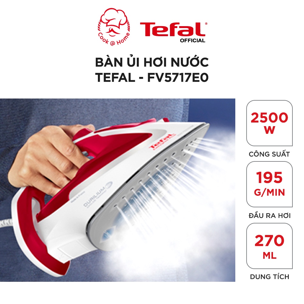 Bàn ủi hơi nước Tefal FV5717E0 -  2500w