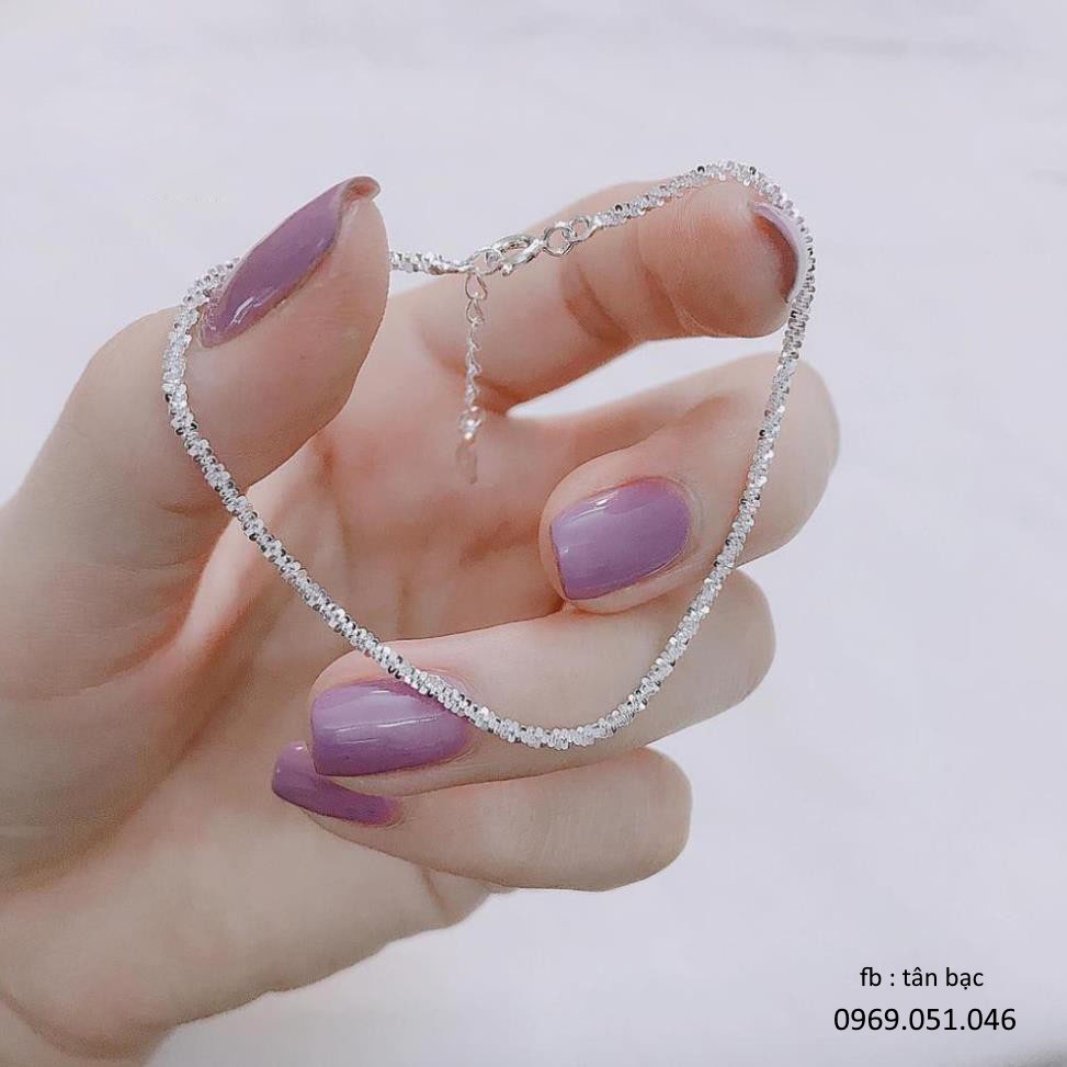 lắc tay bạc 925 , dạng soắn sáng đẹp , hót hít nhất năm nay