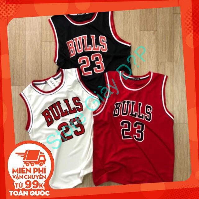 [FREESHIP TQ] Áo bóng rổ BULLS 23 - Chất lưới[Mập Store] thời trang nam nữ