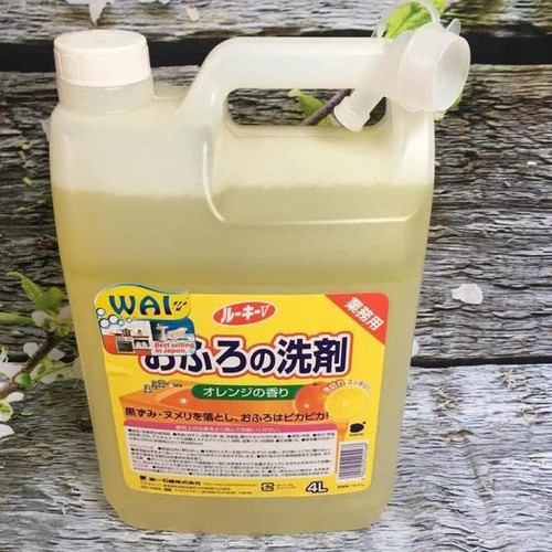 Nước lau sàn nhà Wai hương chanh can 4L Nhật Bản giá rẻ