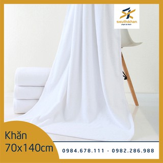 Mua Khăn tắm khách sạn NamyA kích thước 70*140cm  chất liệu 100% cotton dùng cho khách sạn 3-5 sao | SIÊU THỊ KHĂN