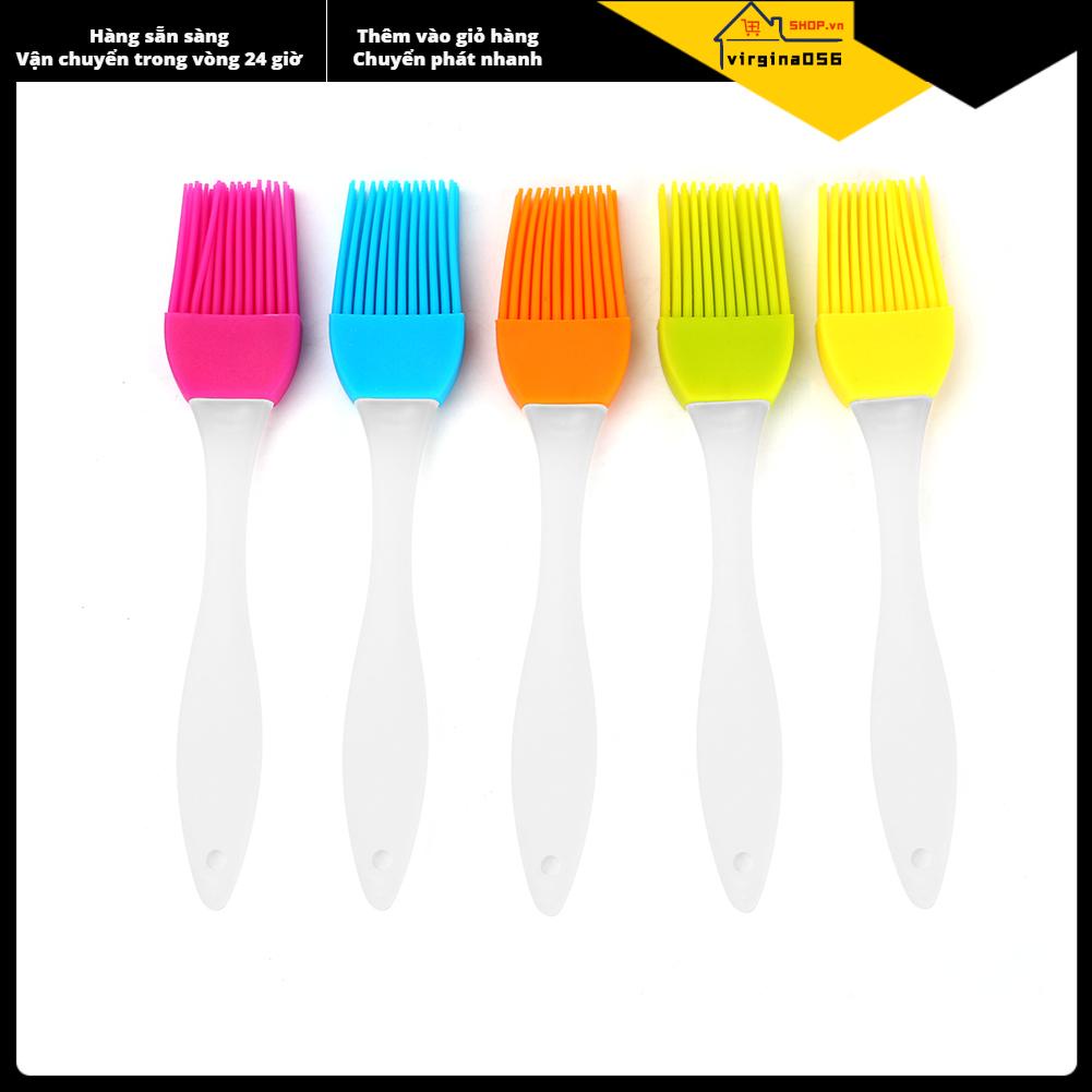 Virgina056 Silicone Nướng BBQ Bánh Mì Dầu Kem Nấu Ăn Phết Bàn Chải