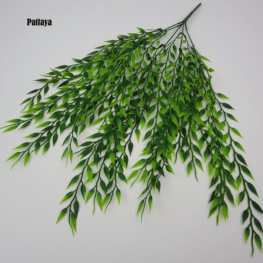 1 Bó Cây Liễu Nhân Tạo Bằng Nhựa Dùng Cho Trang Trí