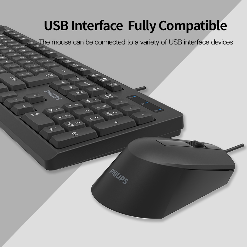Bộ Bàn Phím Và Chuột Philips C234  Cho Máy Tính