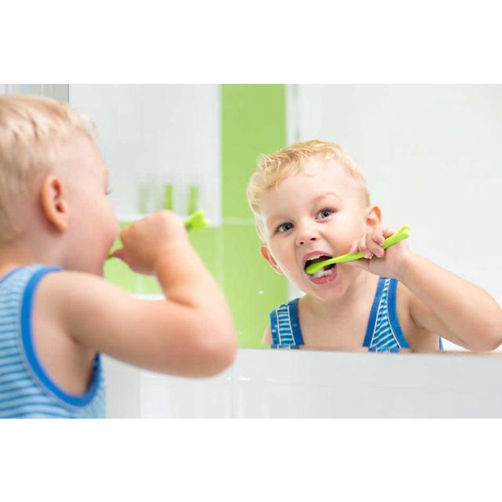 Bàn Chải Đánh Răng Cho Bé KODOMO Lông Tơ Mềm Mịn Kháng Khuẩn