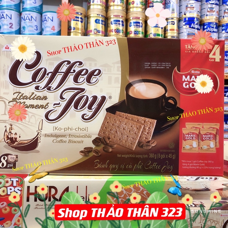 Bánh Quy Coffee Joy Vị Cà Phê Giòn Tan
