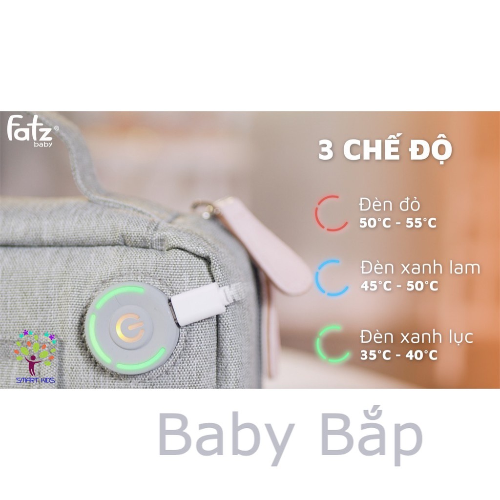 TÚI Ủ ẤM KHĂN GIẤY ƯỚT FATZ BABY - WARM 2 - FB7000SL