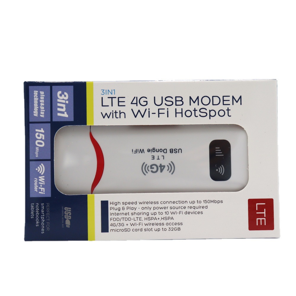 Phát wifi từ sim 4g dcom thu phát wifi tốc độ cao 150Mpbs hỗ trợ tất cả nhà mạng