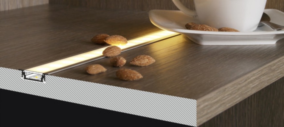 1 mét - Bộ Nhôm Định Hình Dùng Cho Led Thanh và Led Cuộn