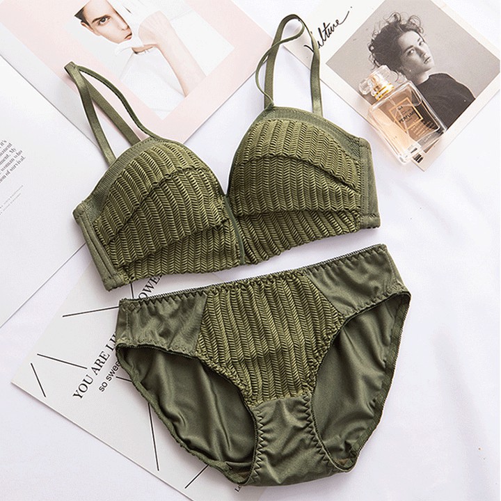 Set Bộ Đồ Lót Nữ Không Gọng Tulip Dễ Thương SB-018 | BigBuy360 - bigbuy360.vn