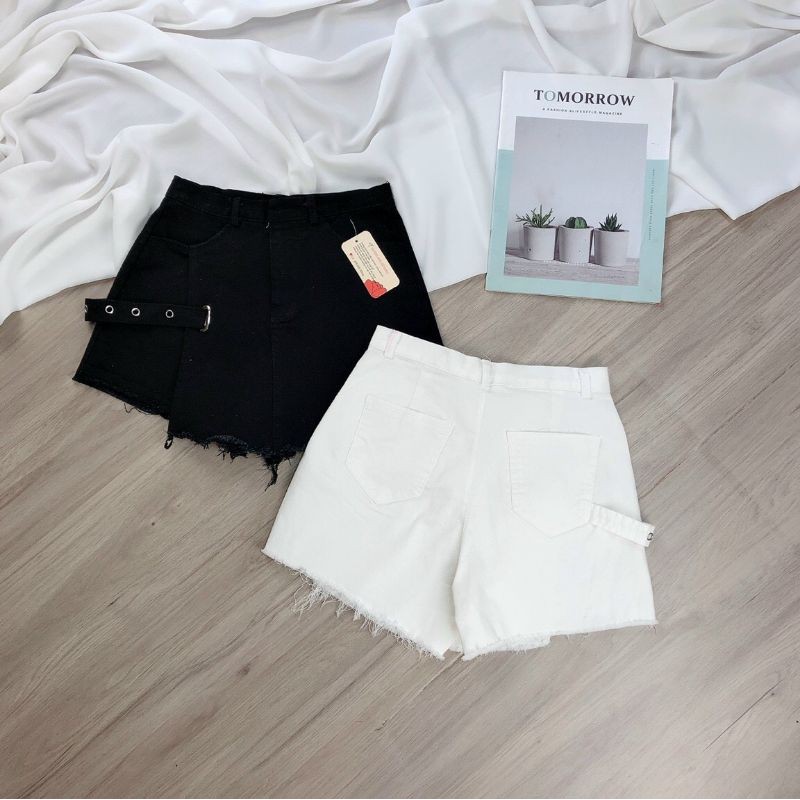 [Hình Thật] Quần giả váy tua rua kèm khoen | BigBuy360 - bigbuy360.vn