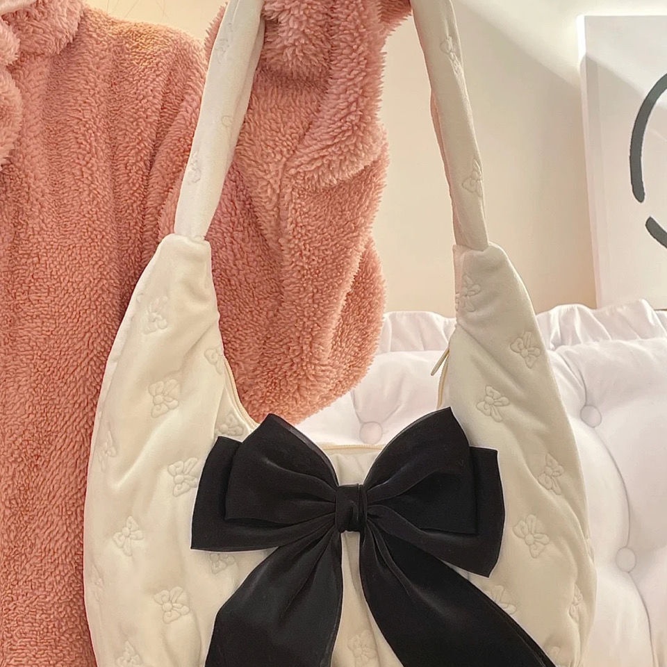 Túi Xách Cotton Mềm Mại Cỡ Lớn Thời Trang Cho Nữ