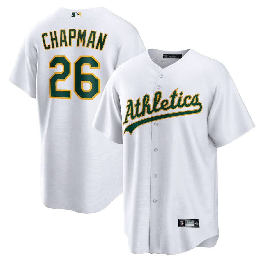 Áo Bóng Chày MLB Oakland Athletics Davis Phiên Bản Unisex