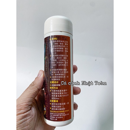 DUNG DỊCH NƯỚC ĐEN KHỬ NƯỚC MỚI BLACK WATER EXTRACT ISTA SỐ 4 ĐÀI LOAN 250ML