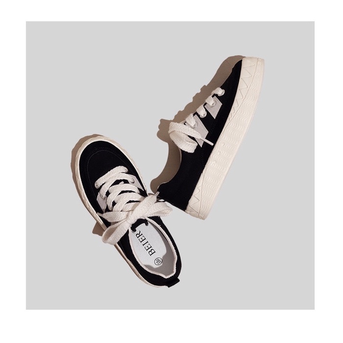 Giày sneaker dáng bata hãng Beiber