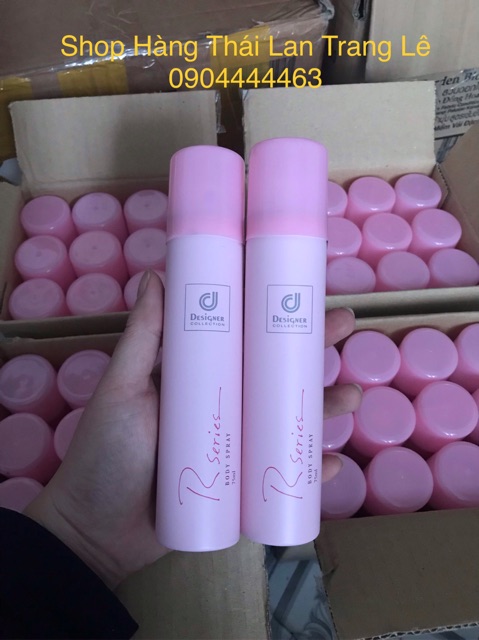 Xịt thơm body Rseries Body Spray 75ml