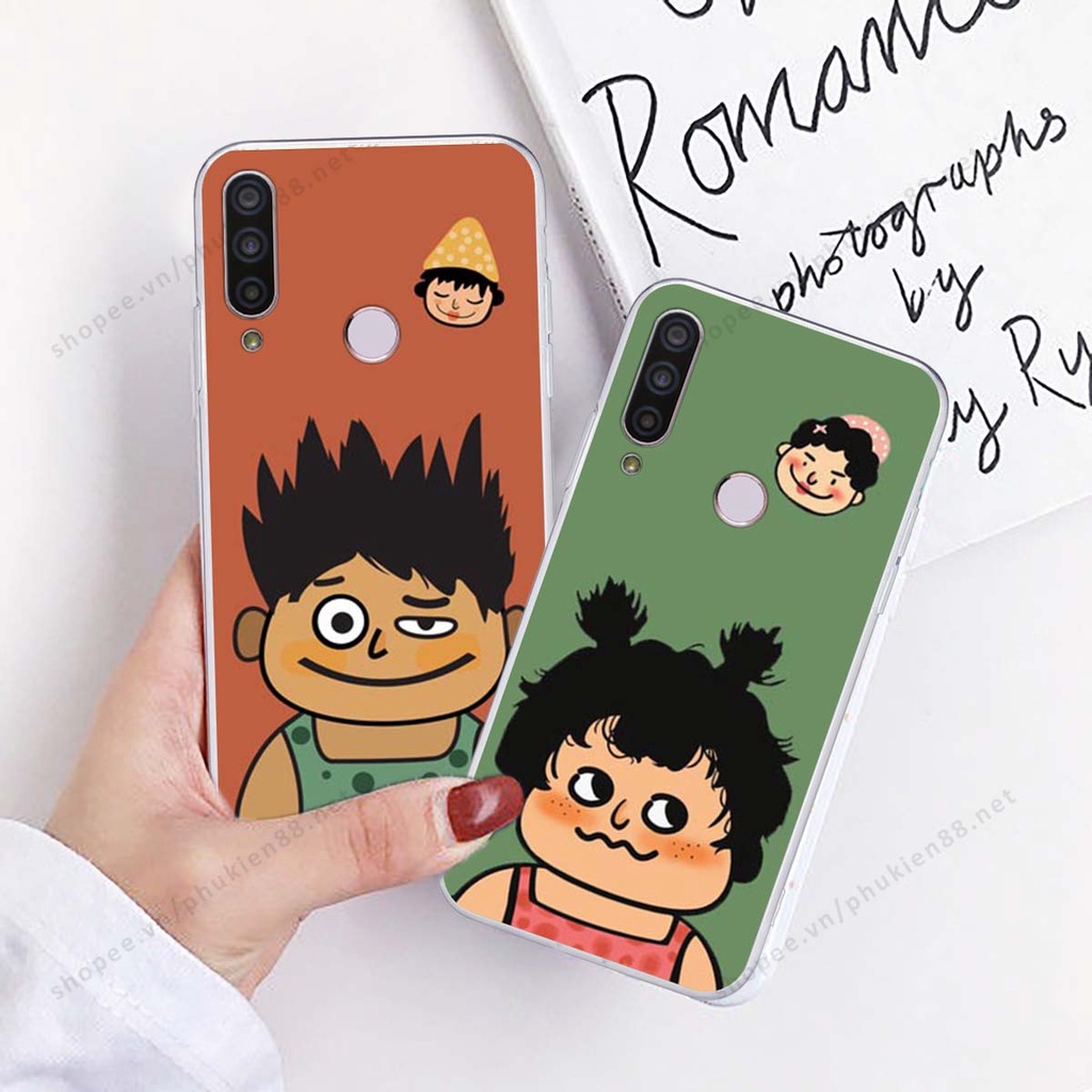 Ốp lưng Vsmart Joy 3 / Joy3 ốp điện thoại LineBear, bé tóc xù, hoa siêu đẹp