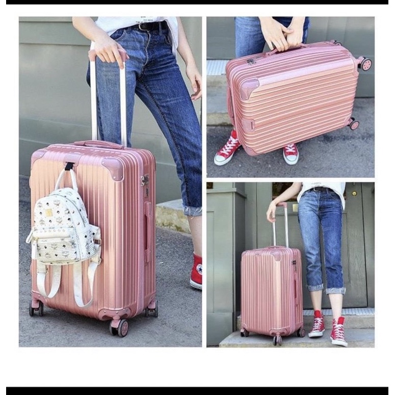 Vali du lịch size 20/size 24/size 28 Bamozo 8809, Vali kéo Xách Tay Bịt Góc Chống Va Đập - Bảo hành 5 năm