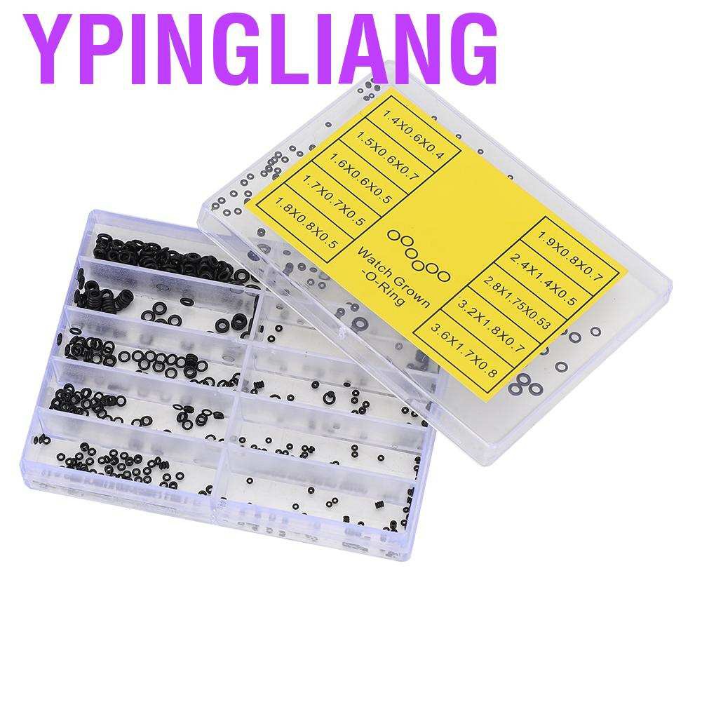 Set 500 Vòng Đệm Cao Su Chống Nước Cho Đồng Hồ Đeo Tay