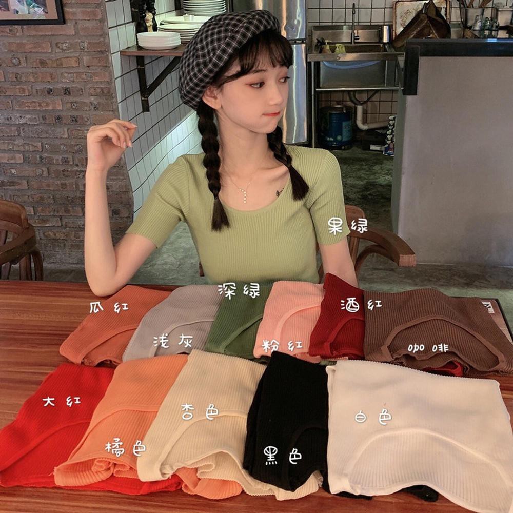 Áo Thun Cổ Tròn Form Body 11 colors Style Hàn Quốc