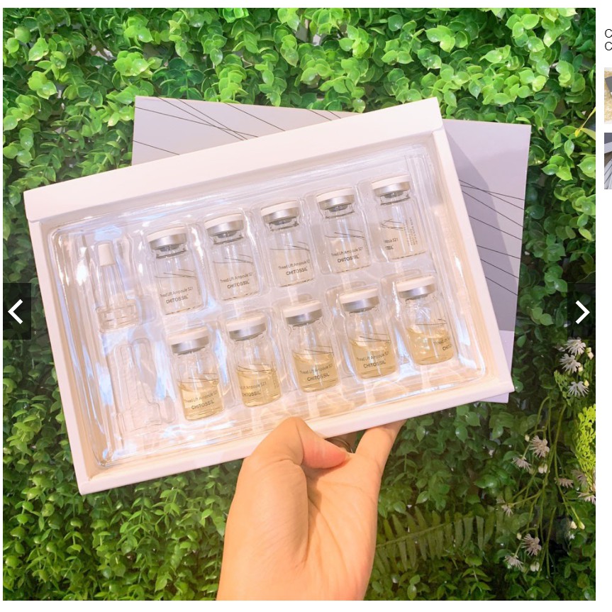 Chitossil Hàn Quốc - Cấy Chỉ Tơ Tằm - Cấy Nâng Cơ Xóa Nhăn -  Căng Bóng Da