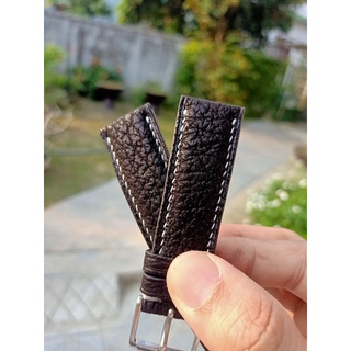 Dây đồng hồ handmade da cá mập