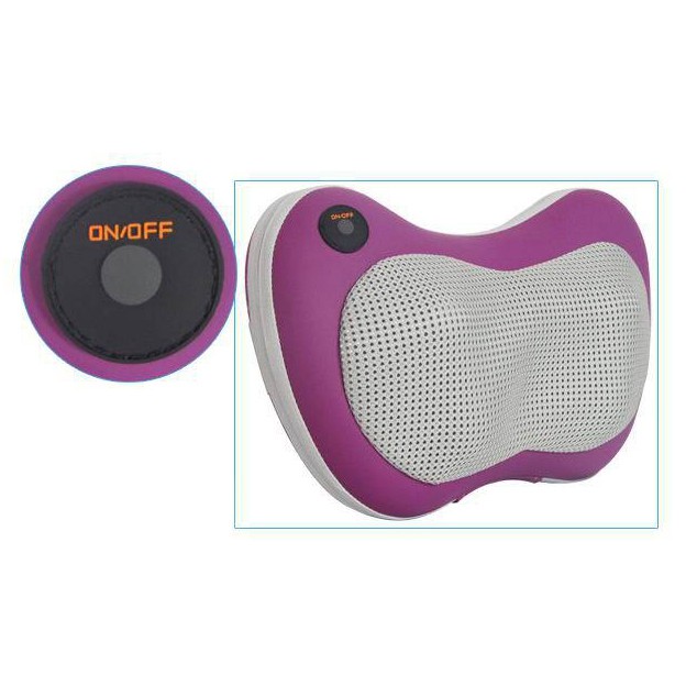 Gối massage hồng ngoại Magic Energy pillow PL-819 (Tím)