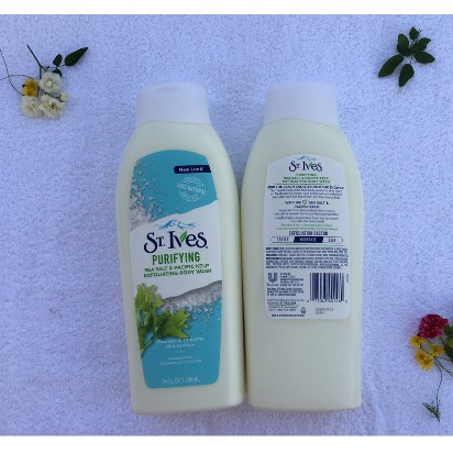 Sữa Tắm Tẩy Tế Bào Chết St.Ives Muối Biển 709ml