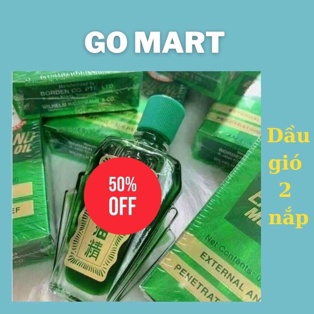 Dầu gió xanh loại 2 nắp 24ml, dầu nóng