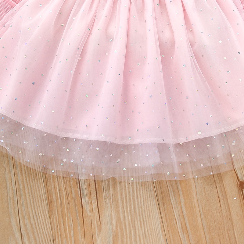 [TẶNG VƯƠNG MIỆN] Váy Đầm Công Chúa họa tiết Elsa phong cách Hàn Quốc cực yêu cho bé gái