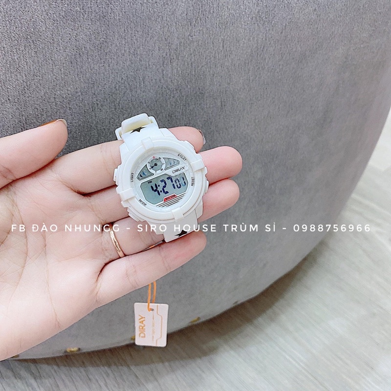 Đồng hồ diray thể thao  chống nước, đa chức năng,bền bỉ cho bé từ 3-15y