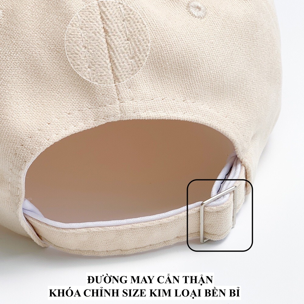 Mũ lưỡi trai nón kết thời trang nam nữ thêu Gấu cute - solila.vn