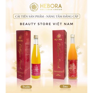 Collagen nước 𝐇𝐄𝐁𝐎𝐑𝐀 𝐄𝐍𝐑𝐈𝐂𝐇 nhật bản
