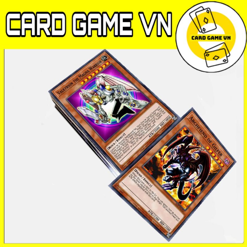 [BÀI IN] Bài YuGiOh - Full bộ bài của YuGi trong Legendary Decks 1 - 135 Lá - Card Game VN