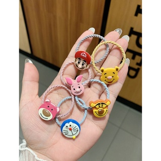 Set 2 dây cột tóc hoạt hình cho bé