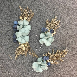 Set hoa cài tóc handmade m35 - ảnh thật