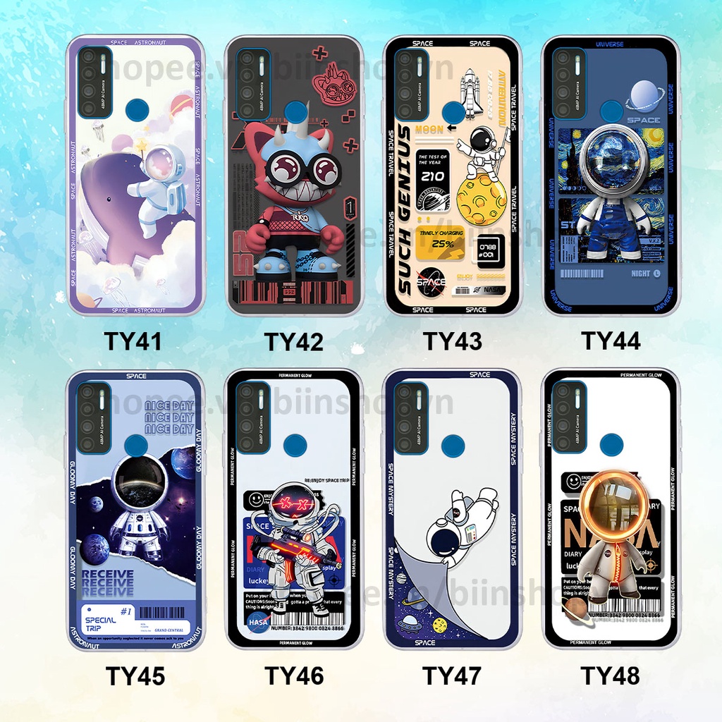 Ốp Vsmart Star 5 / Joy 4 / Live 4 phi hành gia vũ trụ space.x siêu đẹp, thời trang