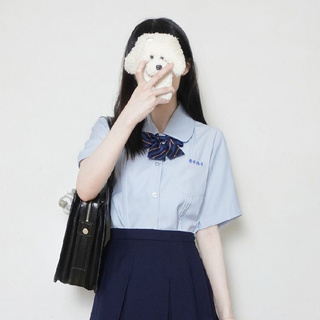 💕💕  the japanese summer uniform is in a high school uniform in pocket new ion pleed straight jd-shirt short sleegirl.
