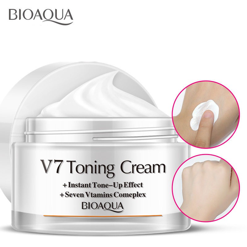Kem dưỡng trắng da V7 Toning Light Bioaqua 50G Sena Beauty | BigBuy360 - bigbuy360.vn