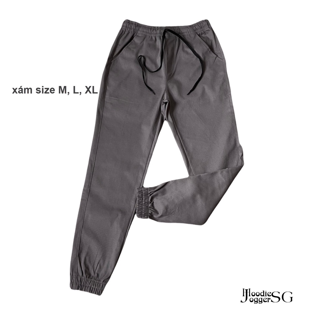 [Size đến 6XL]Quần jogger kaki nam nữ chất đẹp, co giãn