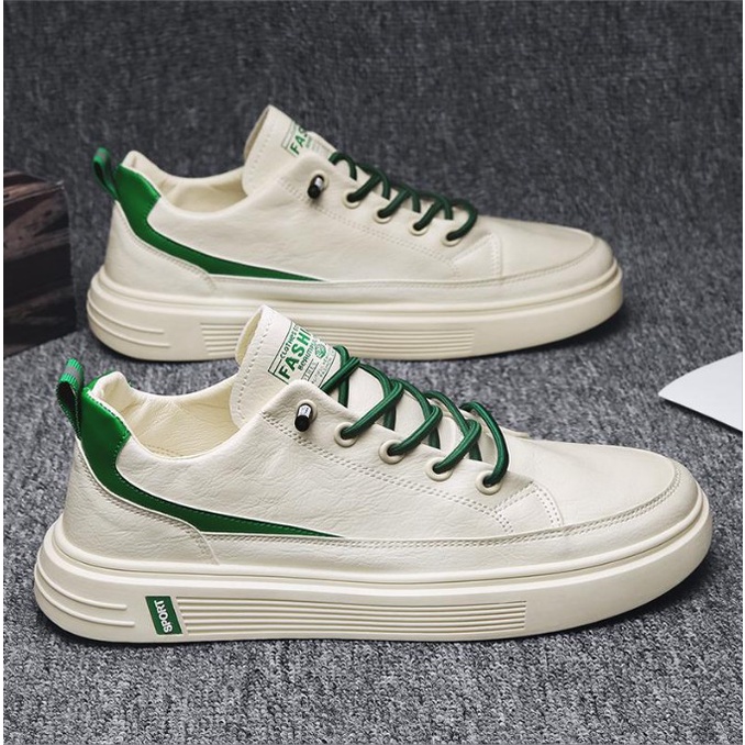 Giày Da Nam Trắng - Giày Nam Đẹp Bền Đẹp Êm Chân Phong Cách Hàn Quốc - 426