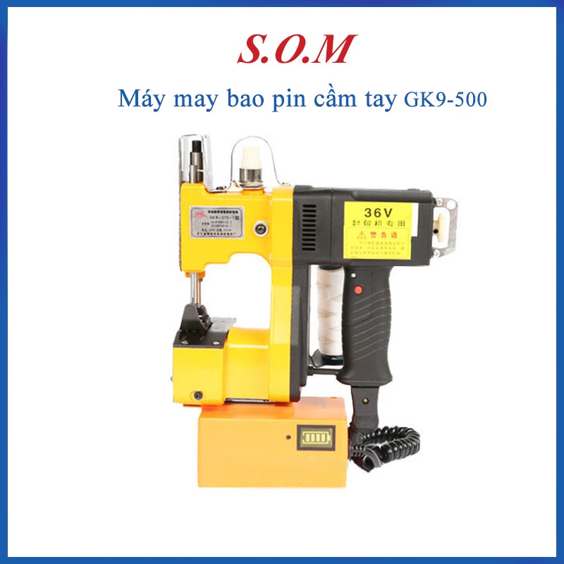 Máy May Bao Bì Chạy Pin > Máy Khâu Bao Cầm Tay Sử Dụng Pin 36V Chuyên May bao dệt đựng gạo pp