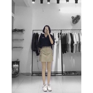 QUẦN GIẢ VÁY KAKI TÚI HỘP NỮ