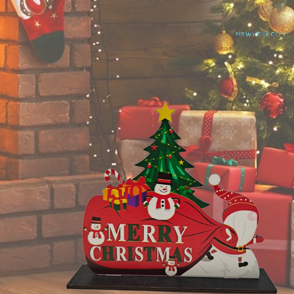 Ny-bộ Móc Treo Đồ Bản Rộng Tiện Lợi Phong Cách Giáng Sinh Tinh Tế Kèm Dây Buộc Cho Nhà Ở